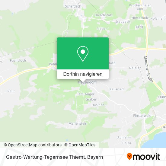 Gastro-Wartung-Tegernsee Thiemt Karte