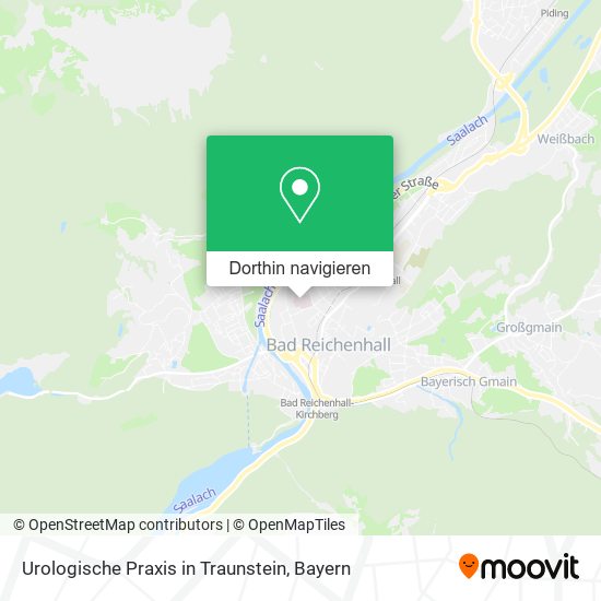 Urologische Praxis in Traunstein Karte