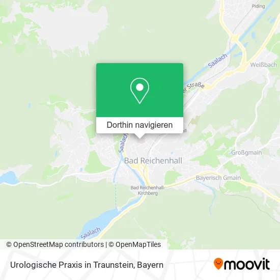 Urologische Praxis in Traunstein Karte