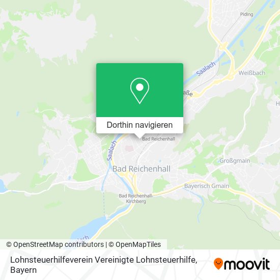 Lohnsteuerhilfeverein Vereinigte Lohnsteuerhilfe Karte
