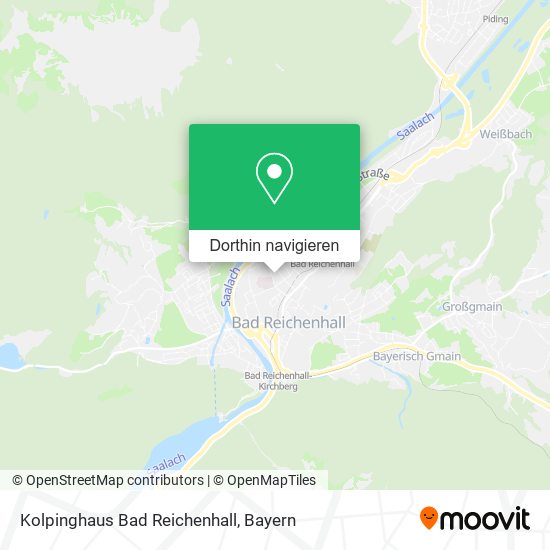 Kolpinghaus Bad Reichenhall Karte