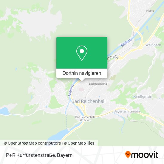 P+R Kurfürstenstraße Karte