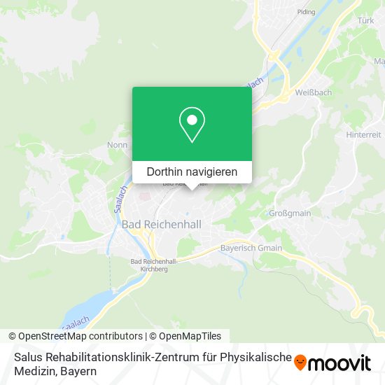 Salus Rehabilitationsklinik-Zentrum für Physikalische Medizin Karte