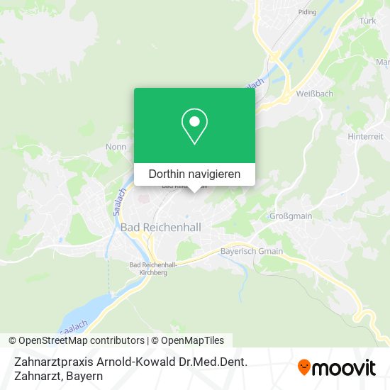 Zahnarztpraxis Arnold-Kowald Dr.Med.Dent. Zahnarzt Karte