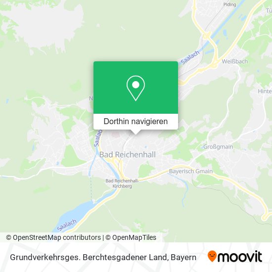 Grundverkehrsges. Berchtesgadener Land Karte