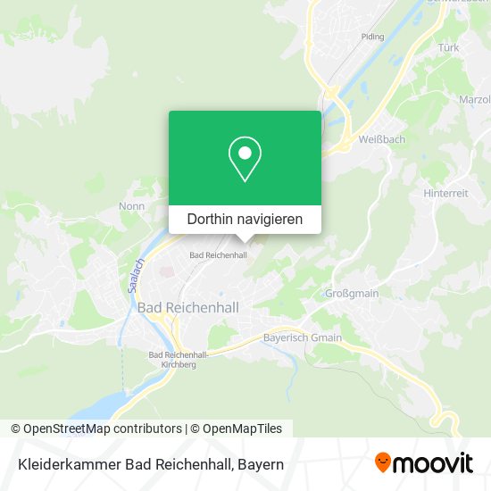Kleiderkammer Bad Reichenhall Karte