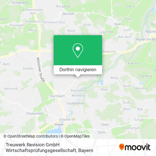 Treuwerk Revision GmbH Wirtschaftsprüfungsgesellschaft Karte