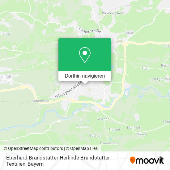 Eberhard Brandstätter Herlinde Brandstätter Textilien Karte