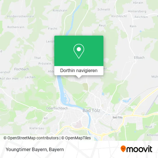 Youngtimer Bayern Karte