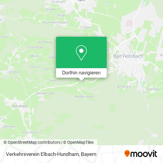 Verkehrsverein Elbach-Hundham Karte