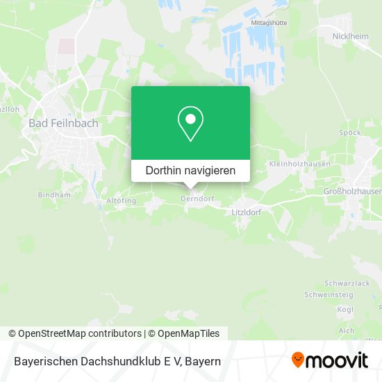 Bayerischen Dachshundklub E V Karte