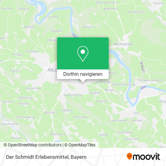 Der Schmidt Erlebensmittel Karte