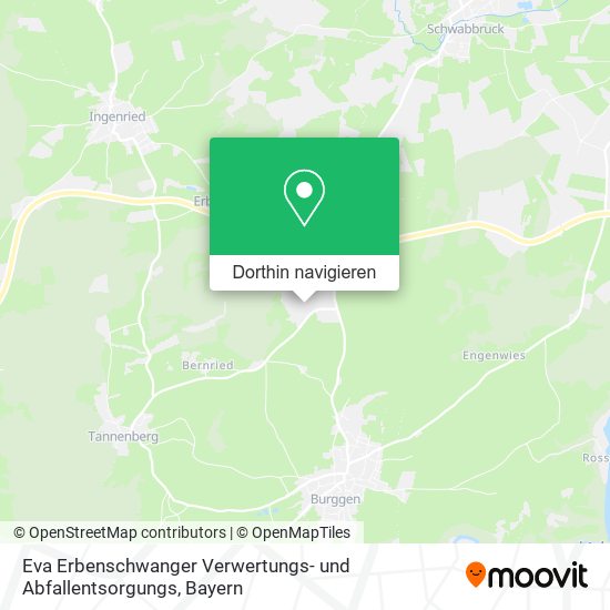 Eva Erbenschwanger Verwertungs- und Abfallentsorgungs Karte