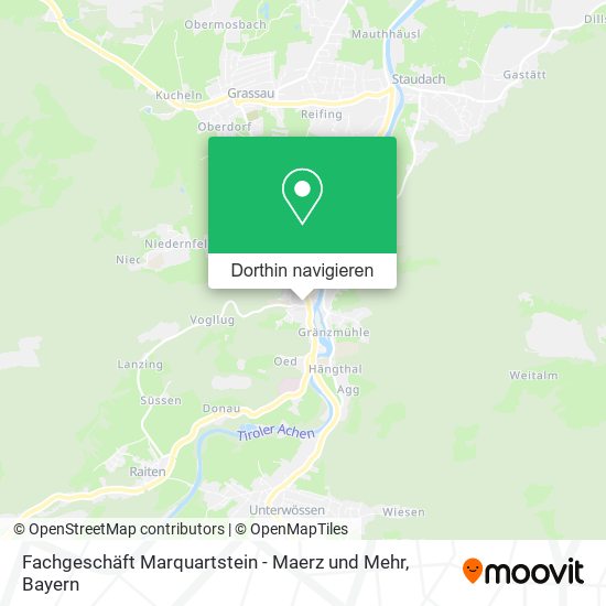 Fachgeschäft Marquartstein - Maerz und Mehr Karte