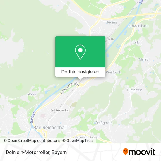 Deinlein-Motorroller Karte