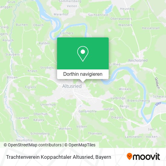 Trachtenverein Koppachtaler Altusried Karte