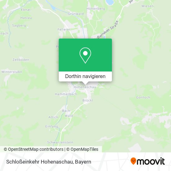 Schloßeinkehr Hohenaschau Karte
