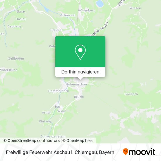 Freiwillige Feuerwehr Aschau i. Chiemgau Karte