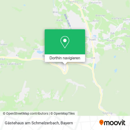 Gästehaus am Schmelzerbach Karte