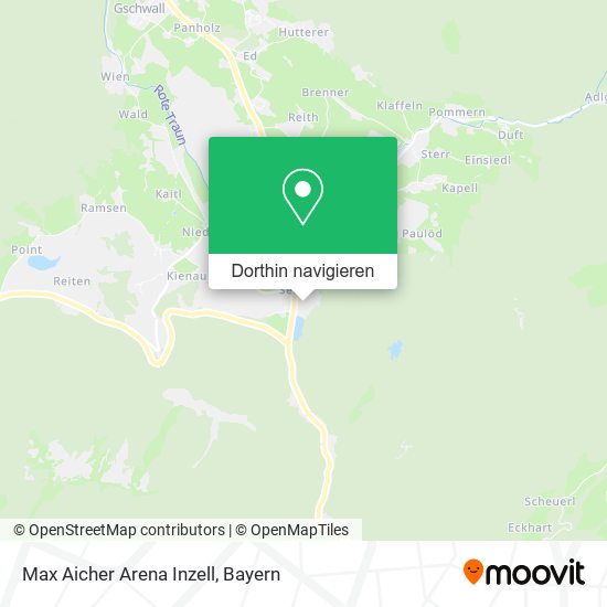Max Aicher Arena Inzell Karte