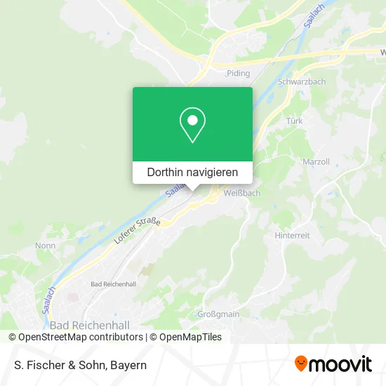 S. Fischer & Sohn Karte