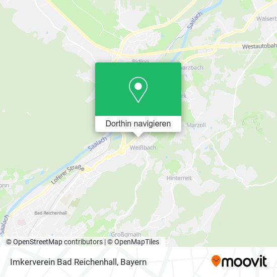 Imkerverein Bad Reichenhall Karte