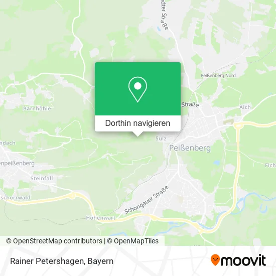 Rainer Petershagen Karte