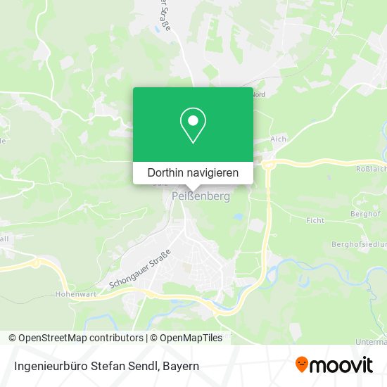 Ingenieurbüro Stefan Sendl Karte