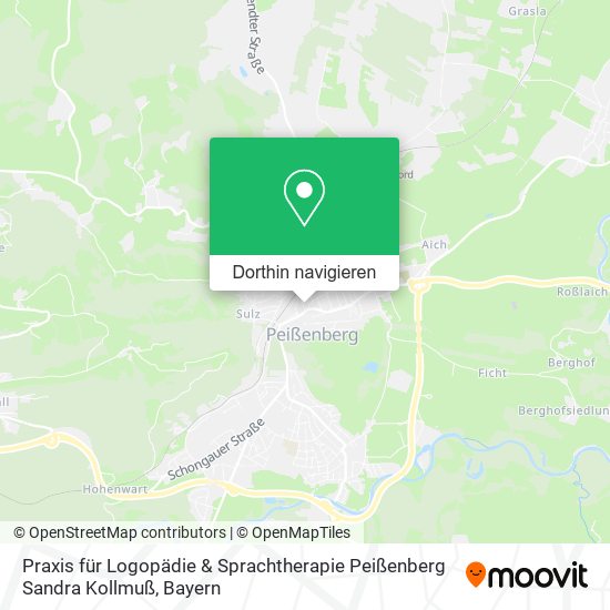 Praxis für Logopädie & Sprachtherapie Peißenberg Sandra Kollmuß Karte