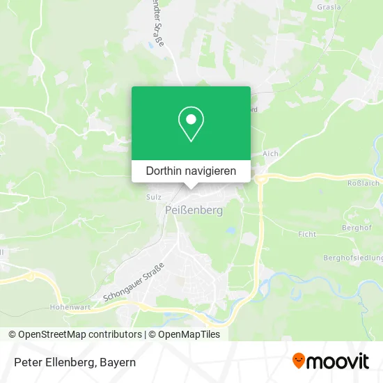 Peter Ellenberg Karte