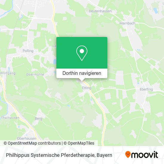 Philhippus Systemische Pferdetherapie Karte