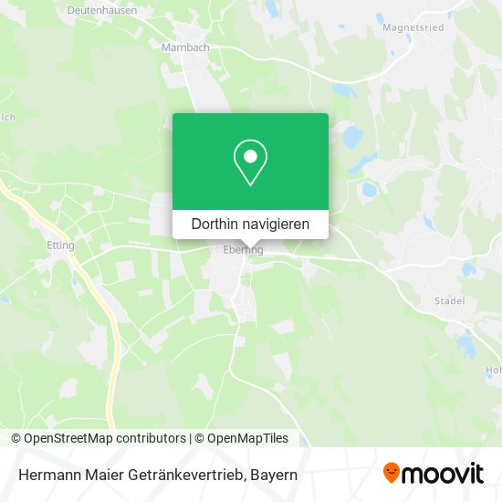 Hermann Maier Getränkevertrieb Karte