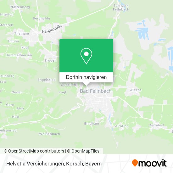 Helvetia Versicherungen, Korsch Karte