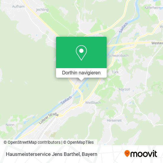 Hausmeisterservice Jens Barthel Karte