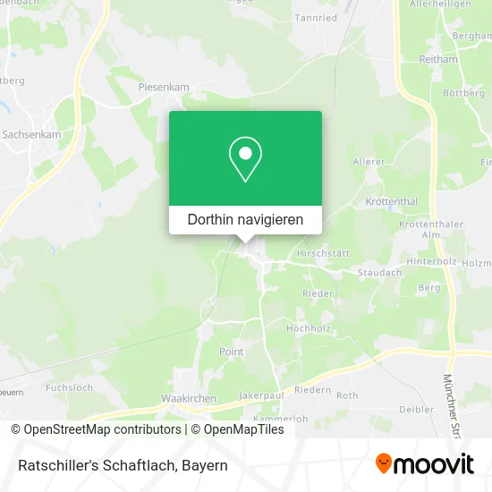 Ratschiller's Schaftlach Karte