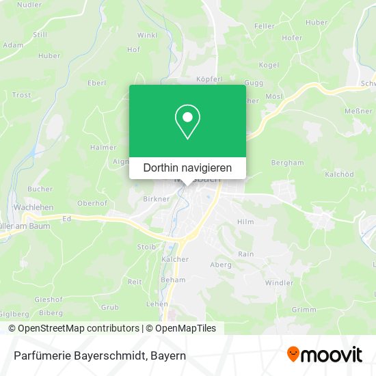 Parfümerie Bayerschmidt Karte