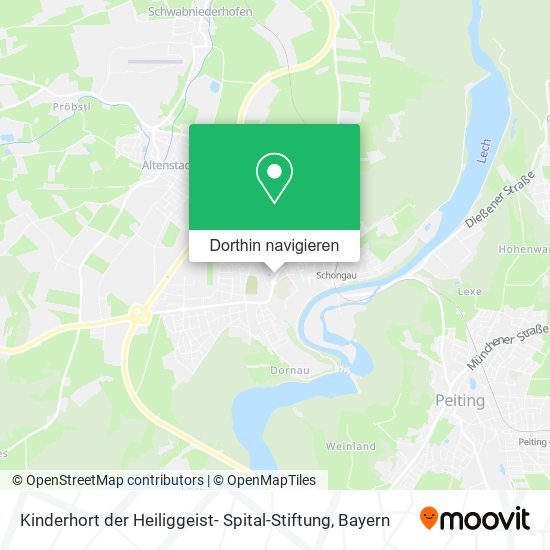 Kinderhort der Heiliggeist- Spital-Stiftung Karte