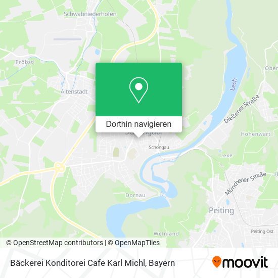 Bäckerei Konditorei Cafe Karl Michl Karte