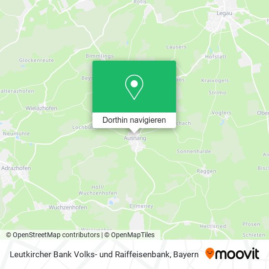 Leutkircher Bank Volks- und Raiffeisenbank Karte