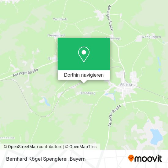 Bernhard Kögel Spenglerei Karte