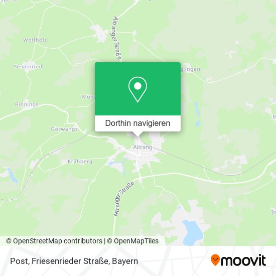 Post, Friesenrieder Straße Karte