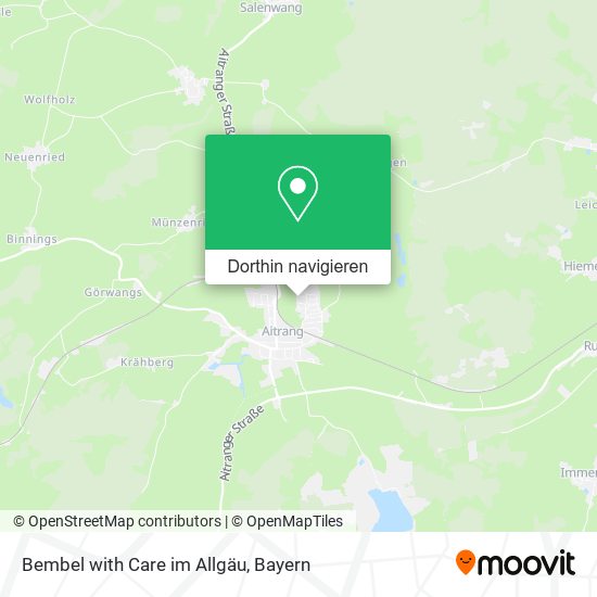 Bembel with Care im Allgäu Karte