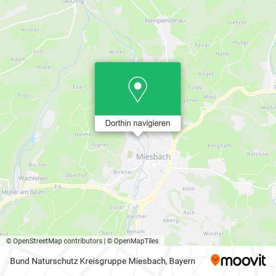 Bund Naturschutz Kreisgruppe Miesbach Karte
