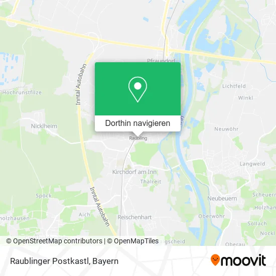 Raublinger Postkastl Karte