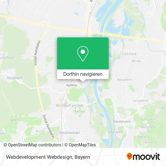 Webdevelopment Webdesign Karte