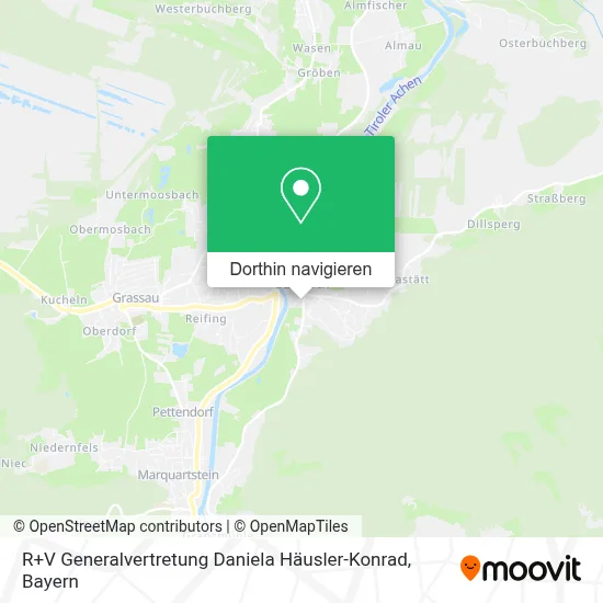 R+V Generalvertretung Daniela Häusler-Konrad Karte