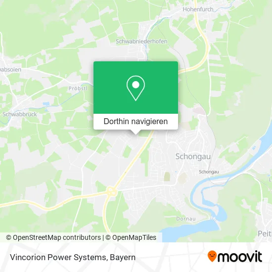 Vincorion Power Systems Karte