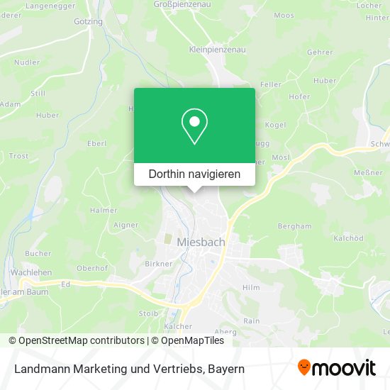 Landmann Marketing und Vertriebs Karte