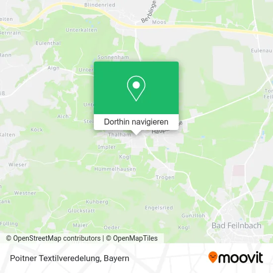 Poitner Textilveredelung Karte