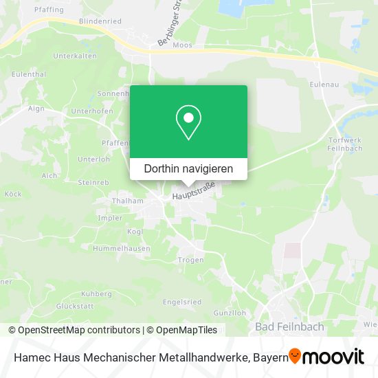 Hamec Haus Mechanischer Metallhandwerke Karte